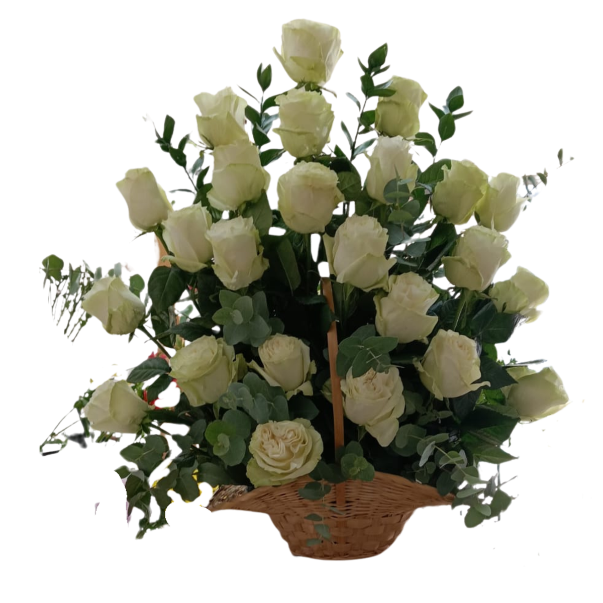 Canasta 25 rosas