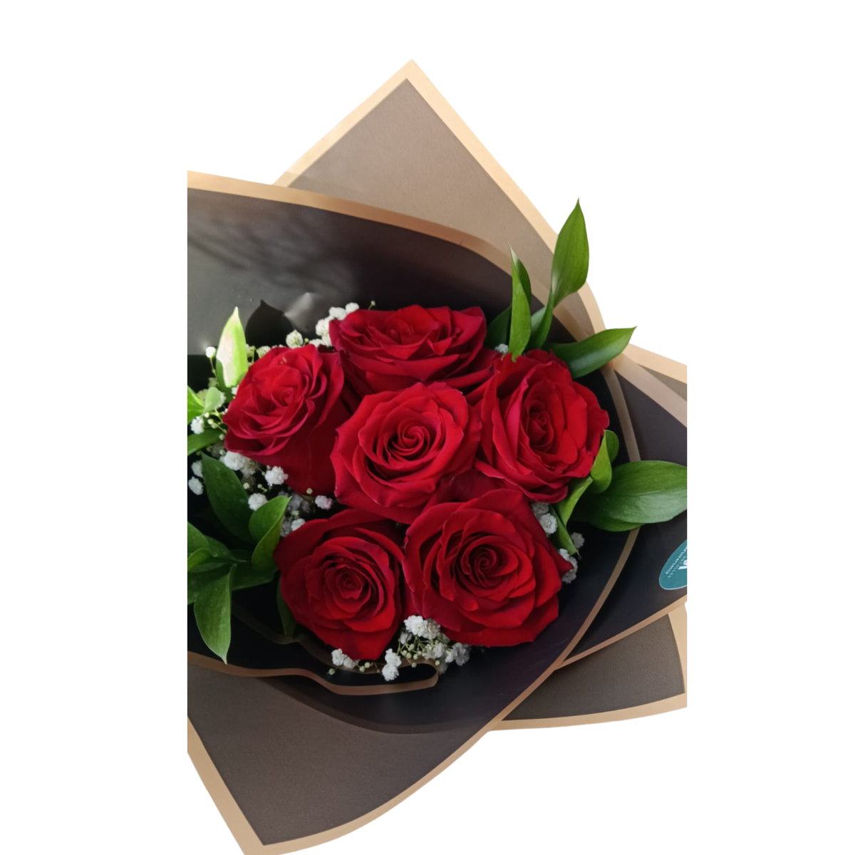 Ramo de rosas rojas